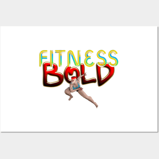 Fitness Bold Posters and Art